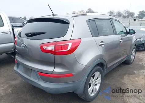 2012 Kia Sportage Lx из США, поврежденный, VIN KNDPB3A27C7288606